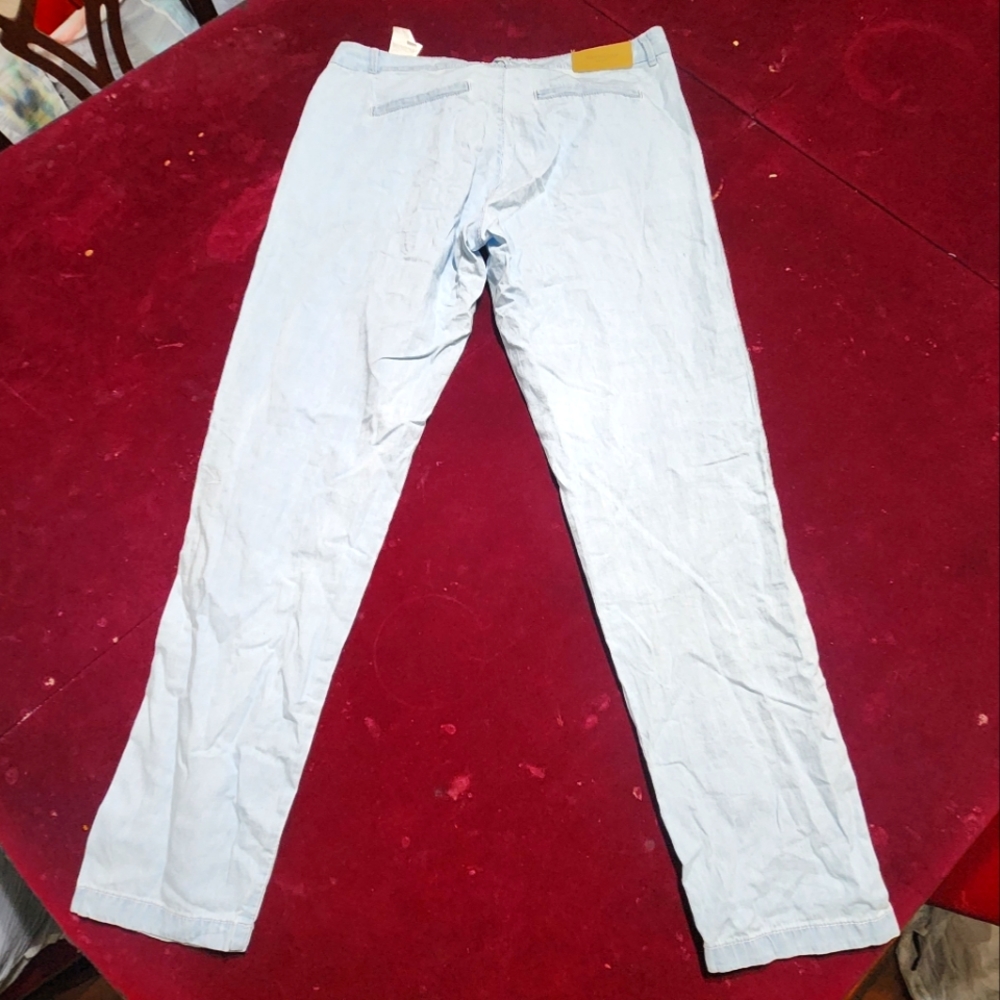 NWOT ... Calliope Collection Denim light blue pants - Picture 9 of 12
